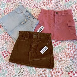 Toddler girl Old Navy skirt lot